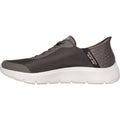 Skechers GO WALK Flex Hands Up Sneakers En Toile Pour Hommes Marron