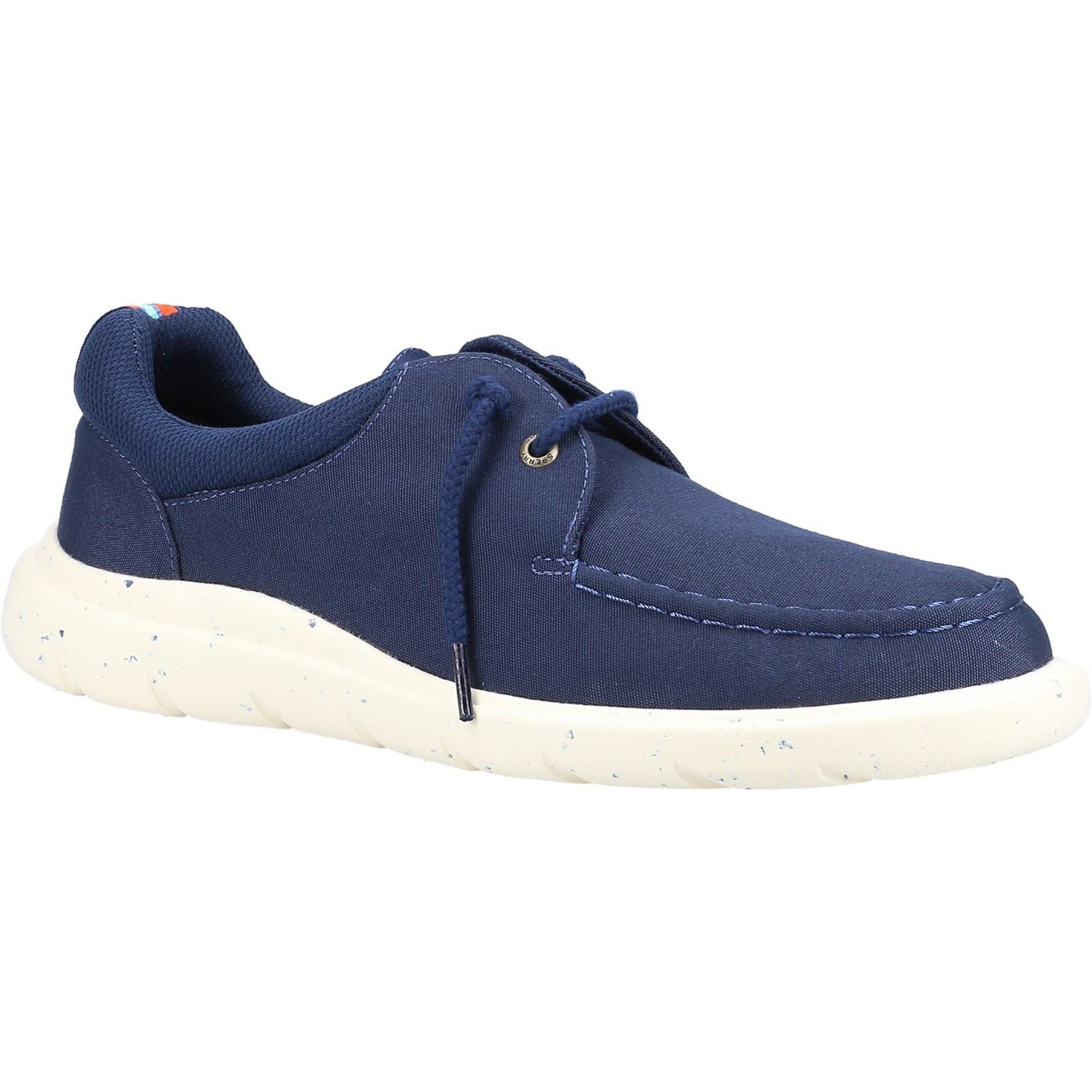 Sperry Capt Launch Moc Chaussures À Lacets Bleu Marine Pour Homme