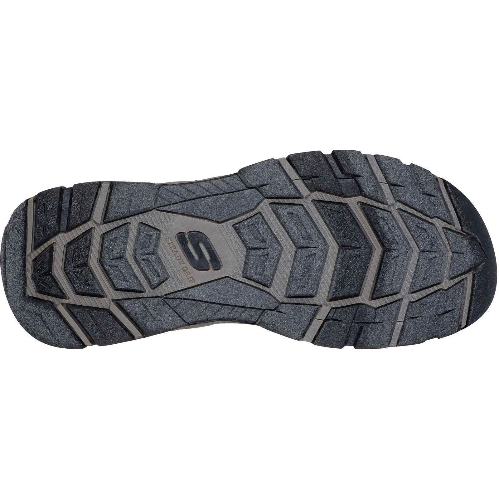 Skechers Tresmen - Reece Sandales En Chocolat Pour Hommes En Polyuréthane
