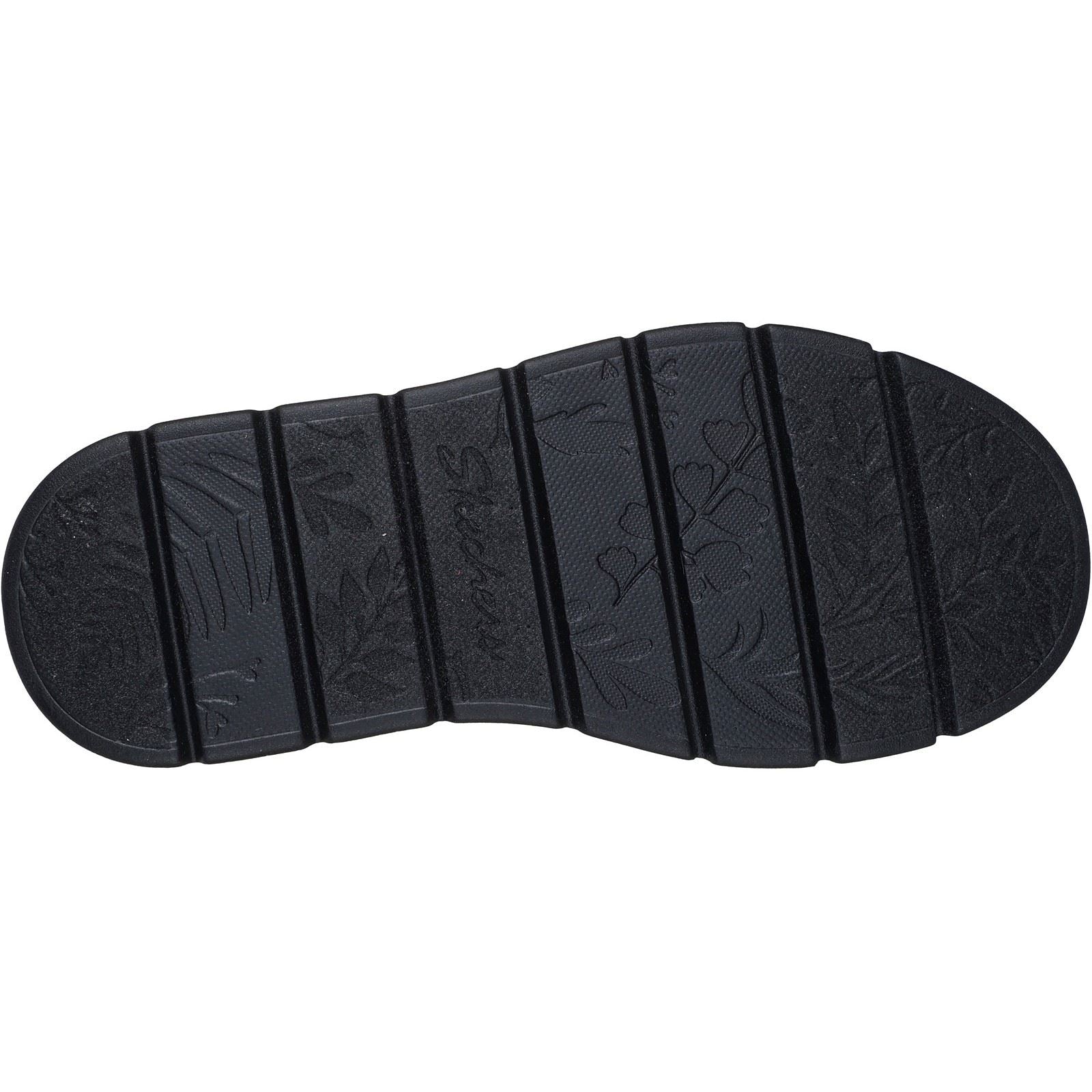 Skechers Keepsakes Lite Freezing Low Bottes D'Hiver Noires Pour Femmes En Textile