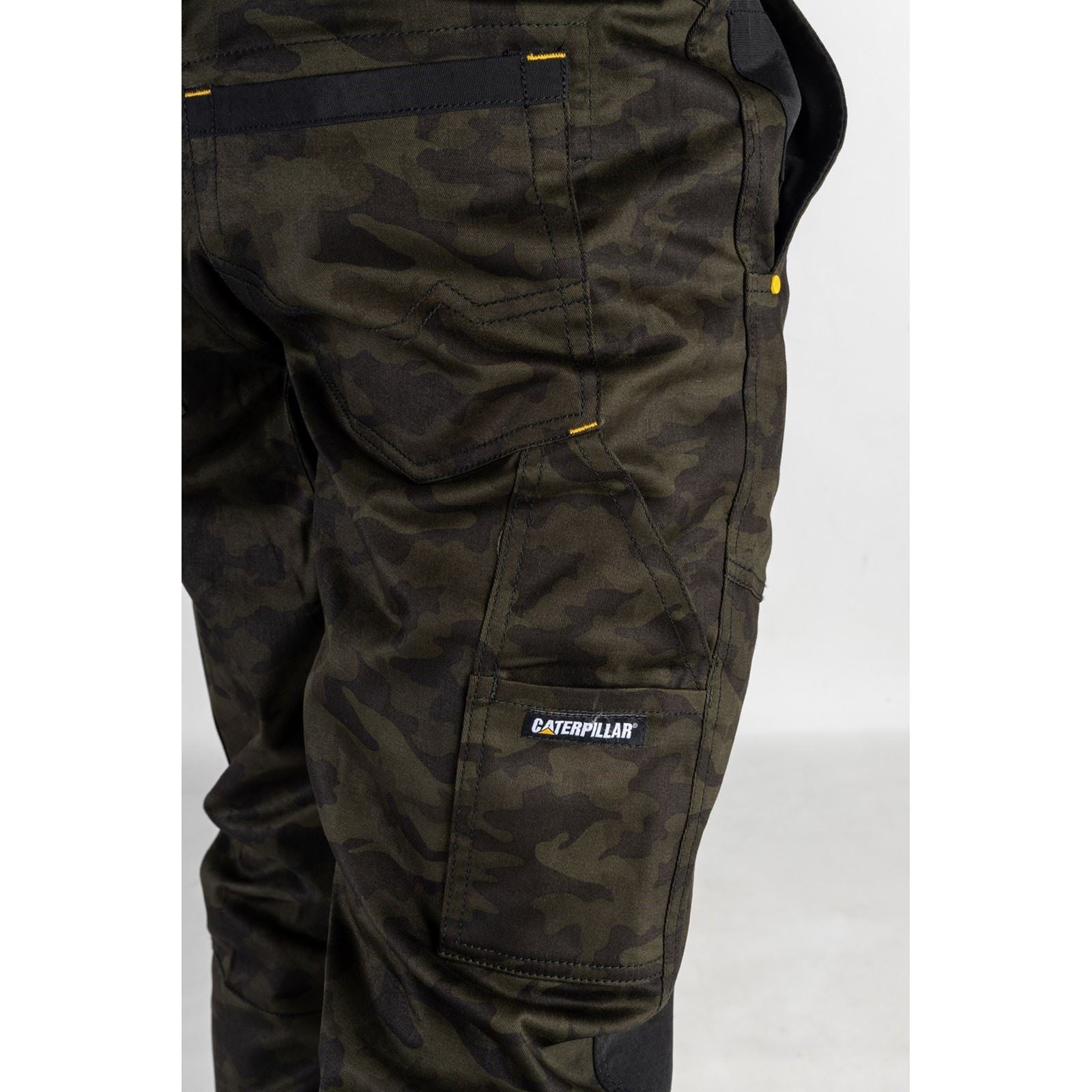 Caterpillar Dynamics Pantalons D'extérieur Pour Hommes En Coton Verts