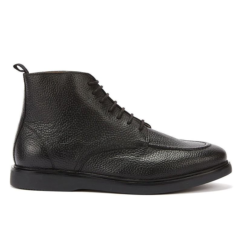 H By Hudson Carlo Leather Men's Black Boot