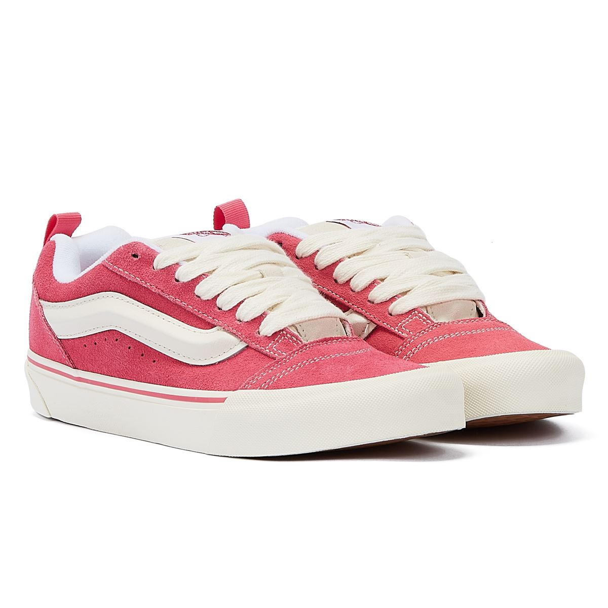 Vans Baskets Rétro Rose/Blanche Knu Skool