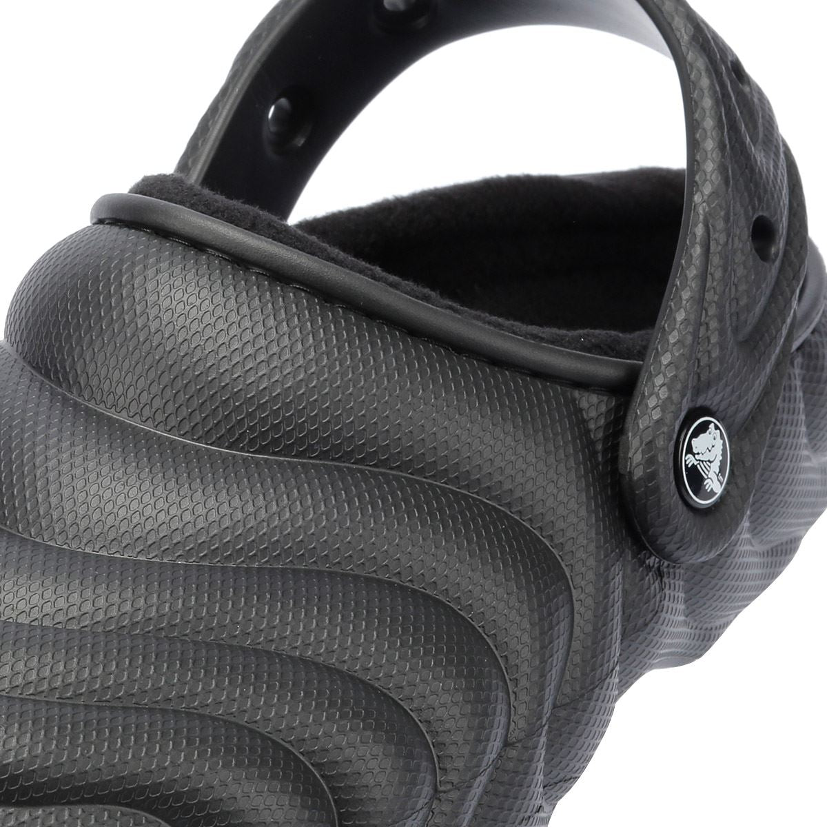 Crocs Classic Lined Overpuff Chaussures Noires Pour Femmes