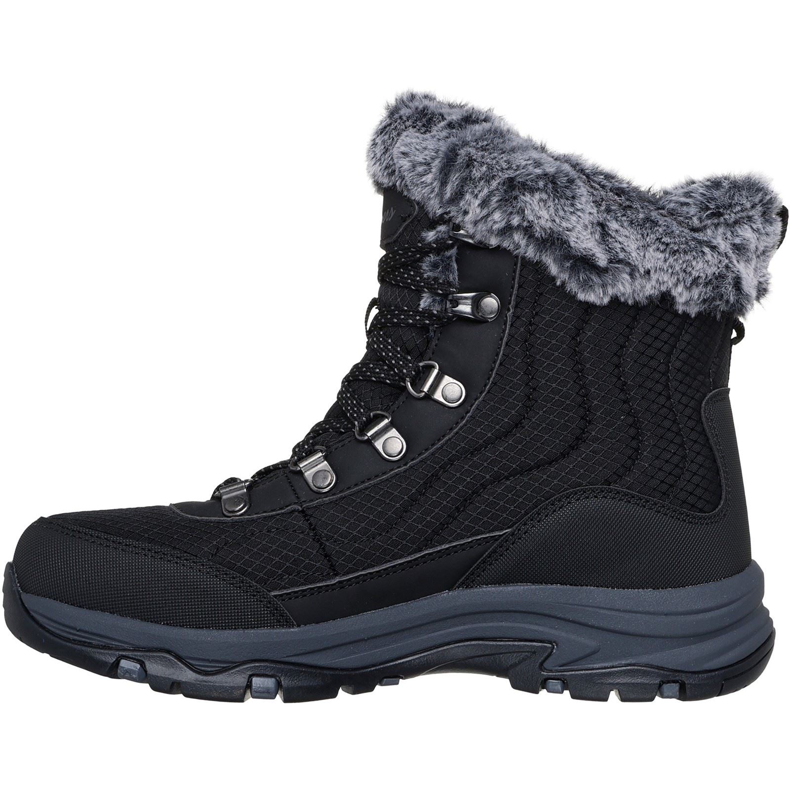Skechers Trego Stormie Bottines D'Hiver Noires Pour Femmes