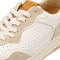 Clae Haywood Fog Baskets Blanches En Cuir Pour Hommes