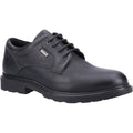 Hush Puppies Pearce Chaussures En Cuir Noir À Lacets Pour Hommes