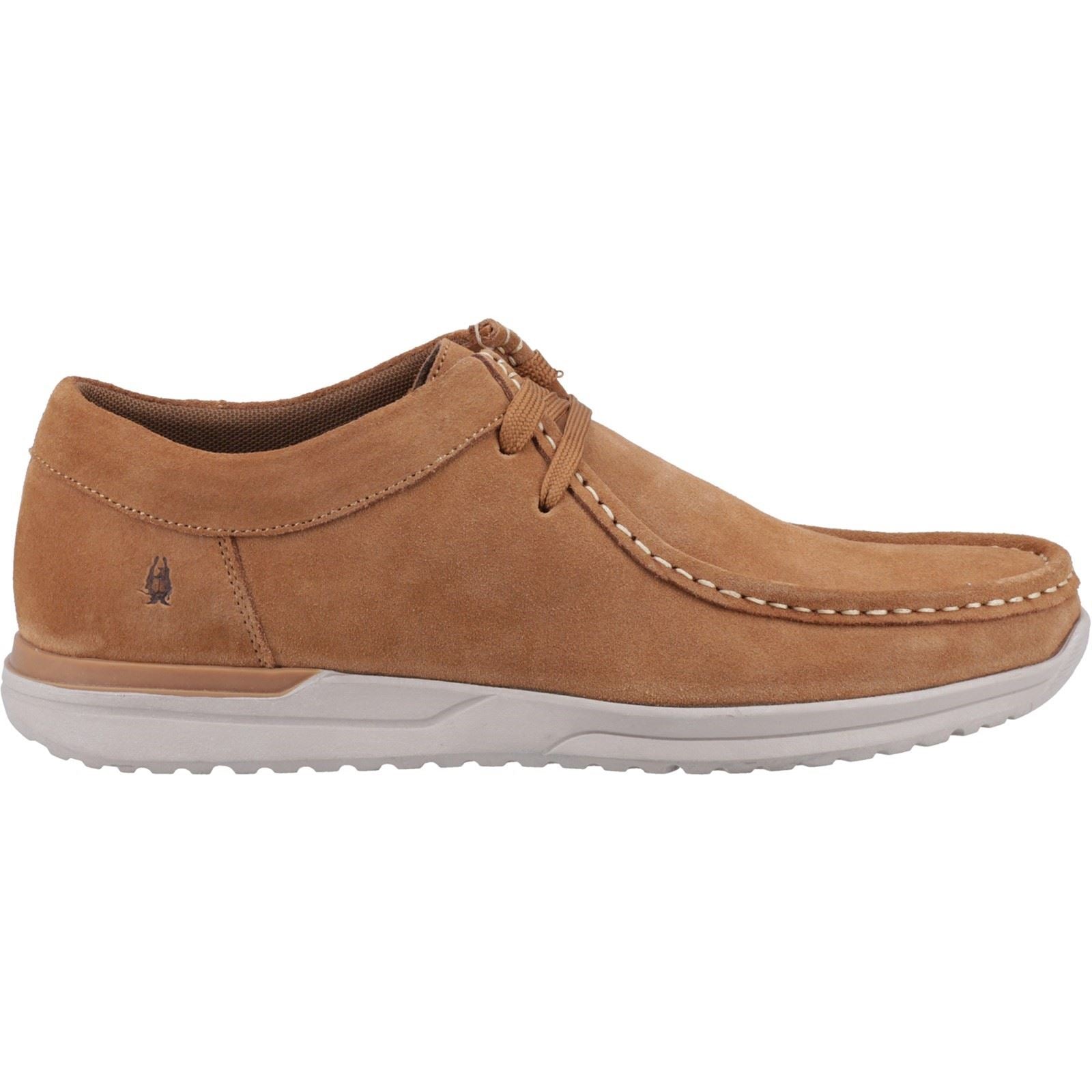 Hush Puppies Hendrix Chaussures Homme En Daim Couleur Tan À Lacets