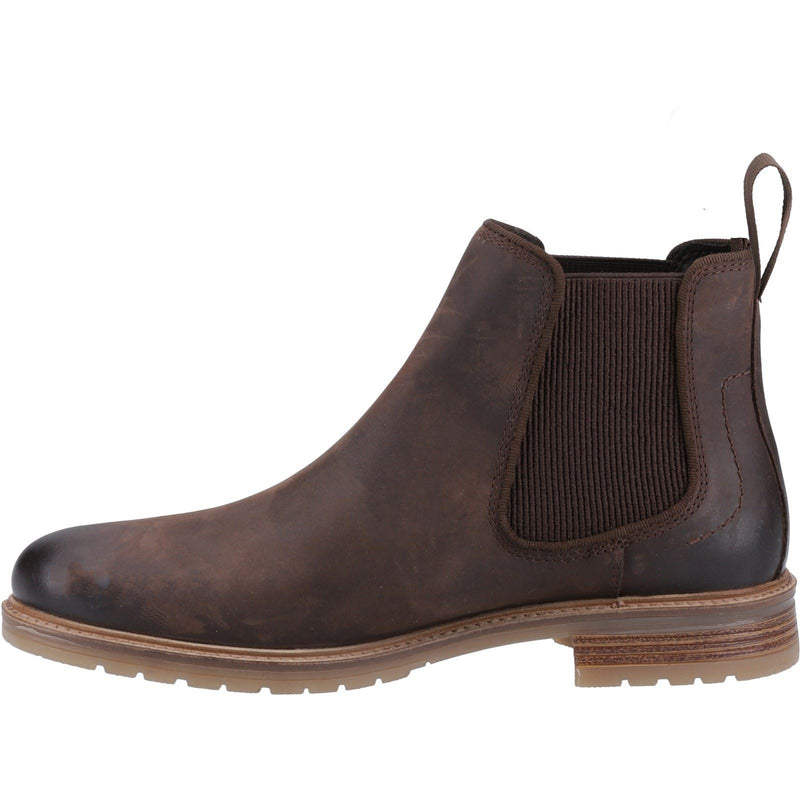 Hush Puppies Russell Bottes En Cuir Marron Pour Homme