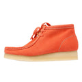 Clarks Originals Wallabee Bottes Orange Pour Femmes En Daim
