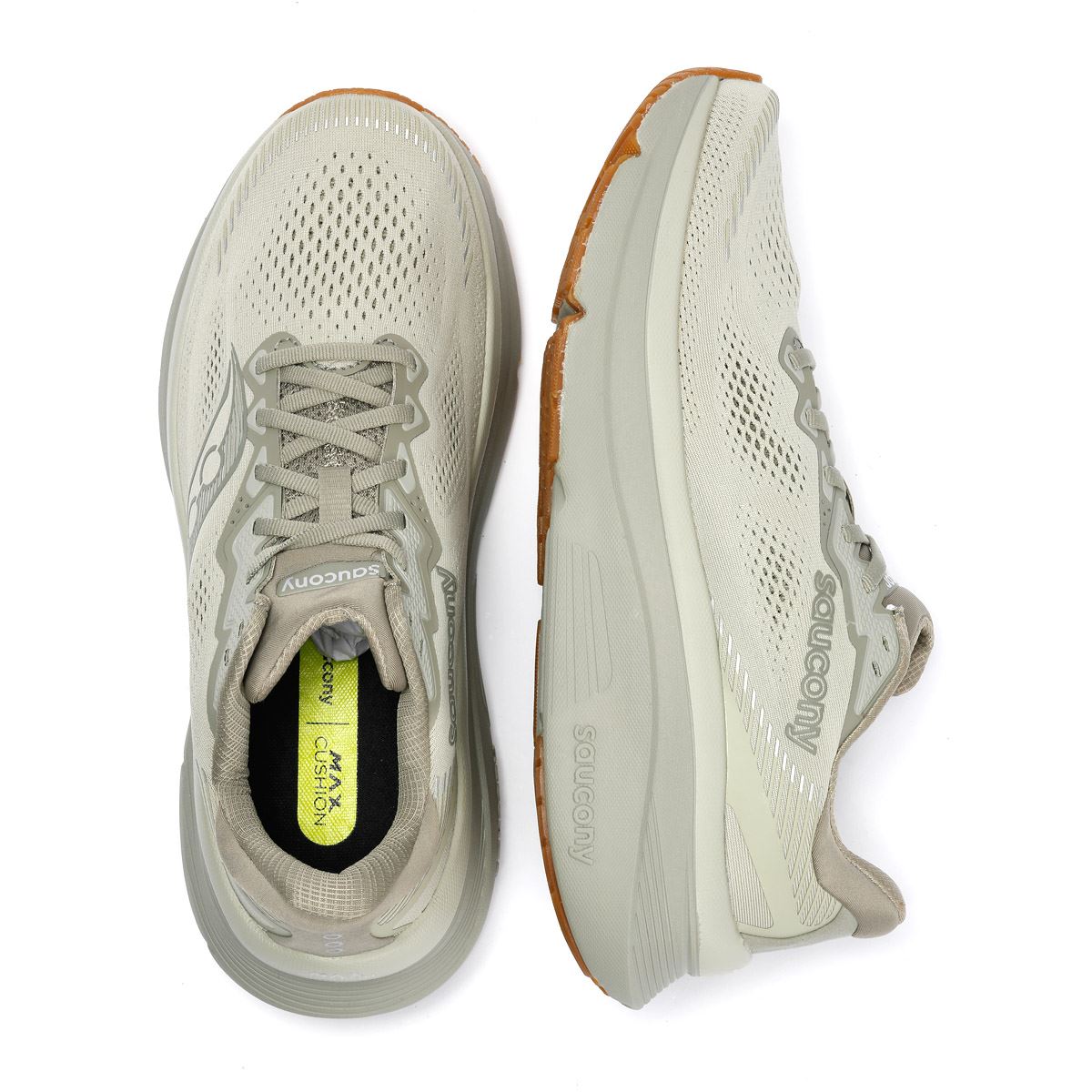 Saucony Guide 19 Baskets Grises Pour Hommes