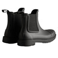 Hunter Commando Bottes En Caoutchouc Pour Femmes, Noires