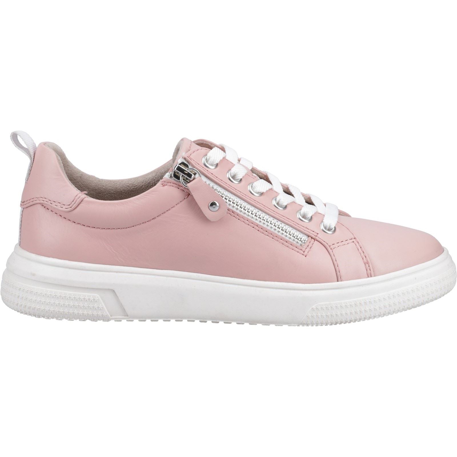 Hush Puppies Martha Baskets Roses En Cuir Pour Femmes
