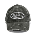 Von Dutch Busted Dad Casquettes Noires En Coton