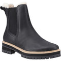 TOMS Bennet Bottes En Cuir Noires Pour Femmes