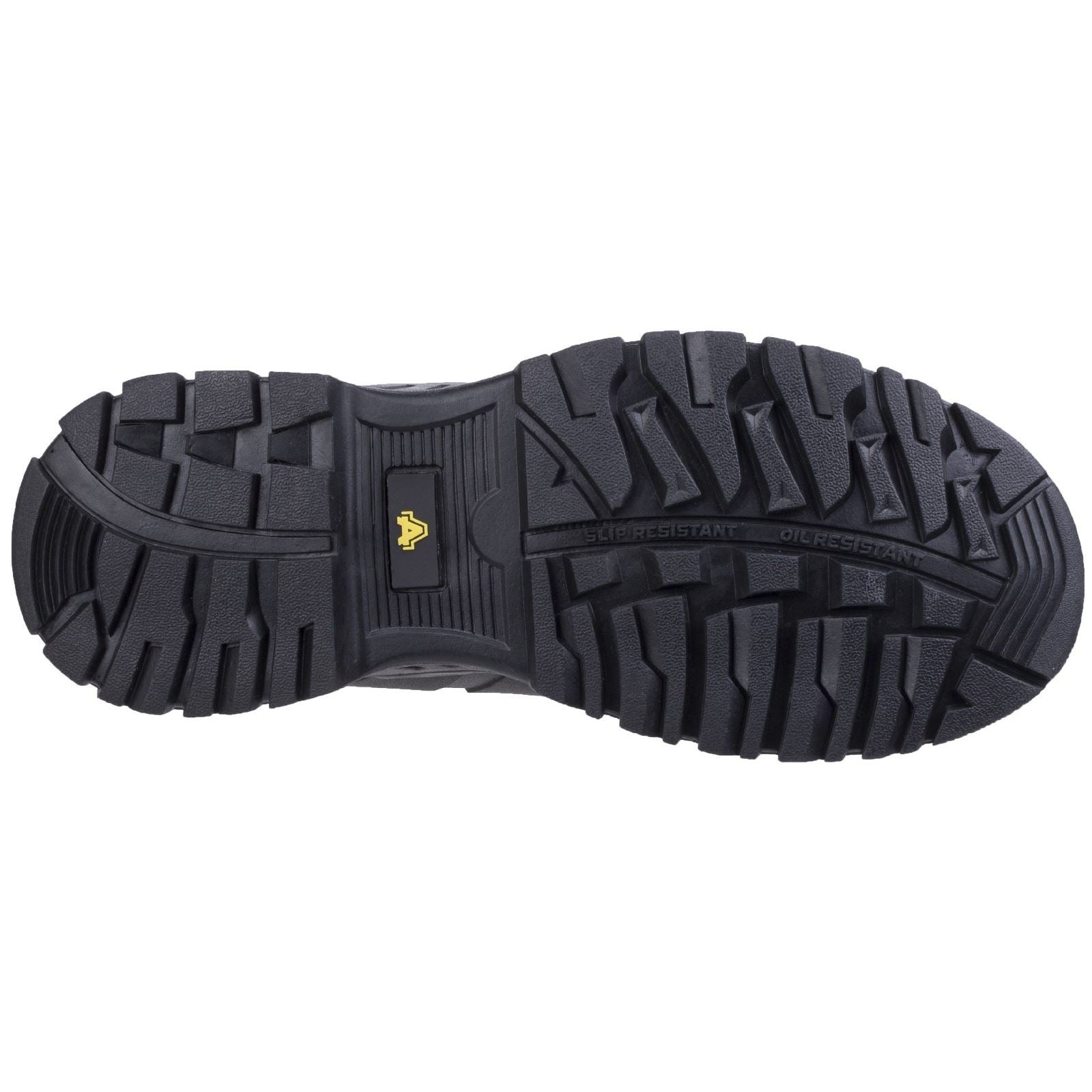 Amblers Safety Bottes De Sécurité Noires En Caoutchouc/Cuir Fs430 Orca