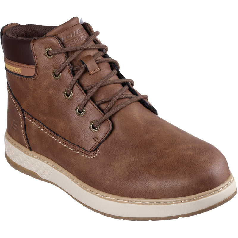 Skechers Garlan Deno Bottes Cheville Marron En Polyuréthane Pour Homme