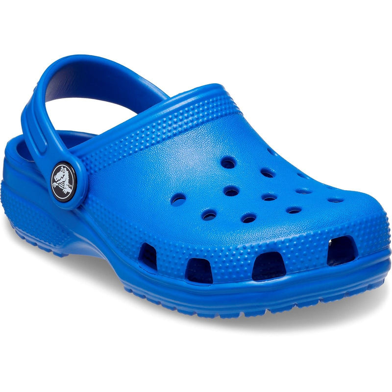 Crocs Toddler Classic Des Mocassins Thermoplastiques Bleus Bolt
