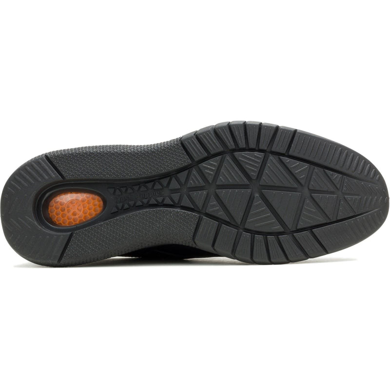 Hush Puppies Advance Chaussures À Lacets Noires/noires Pour Hommes En Cuir