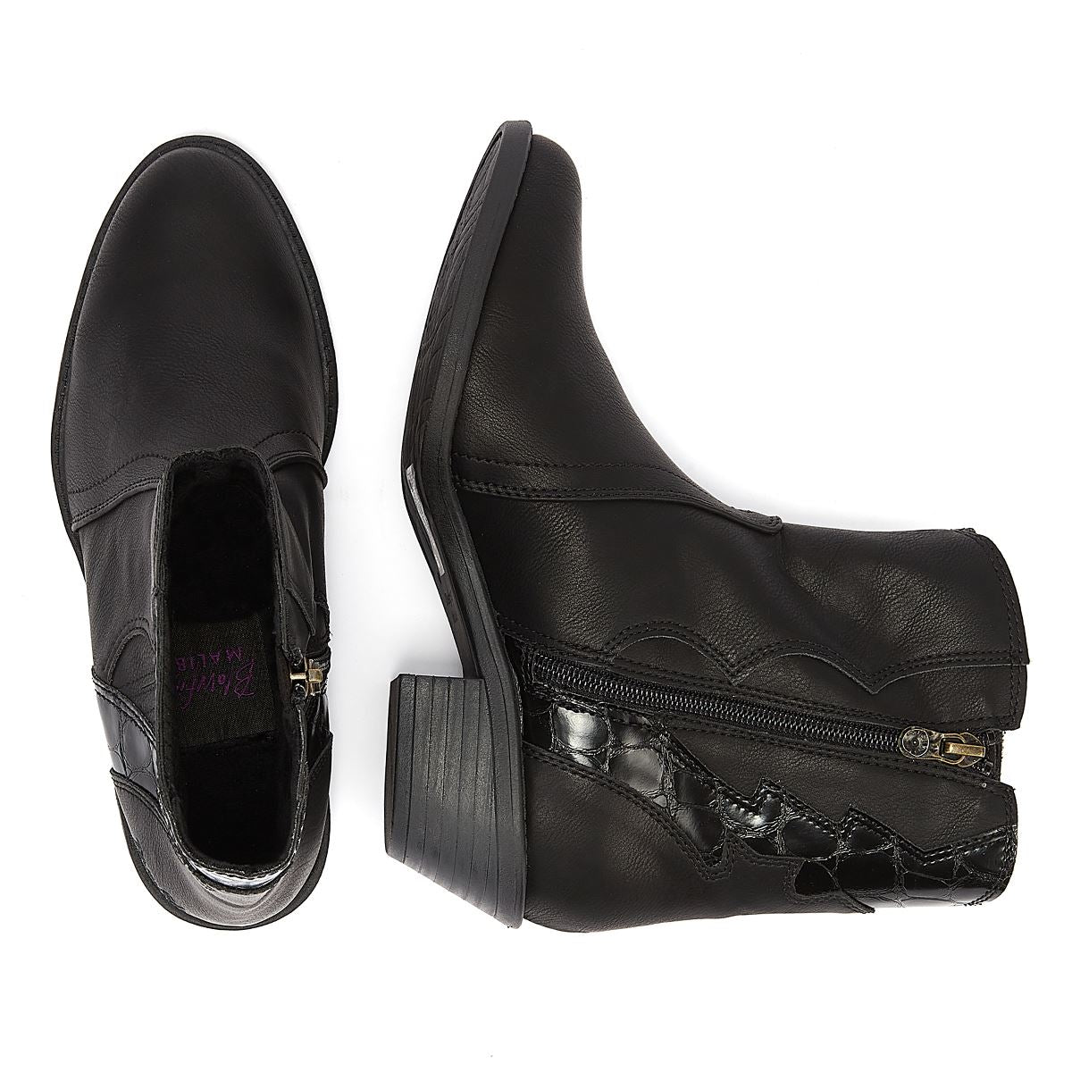 Blowfish Malibu Bottes Noires Pour Femmes