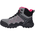 Hi-Tec V-Lite Explorer WP Bottes De Randonnée Pour Femmes En Daim De Vache Gris/fuchsia