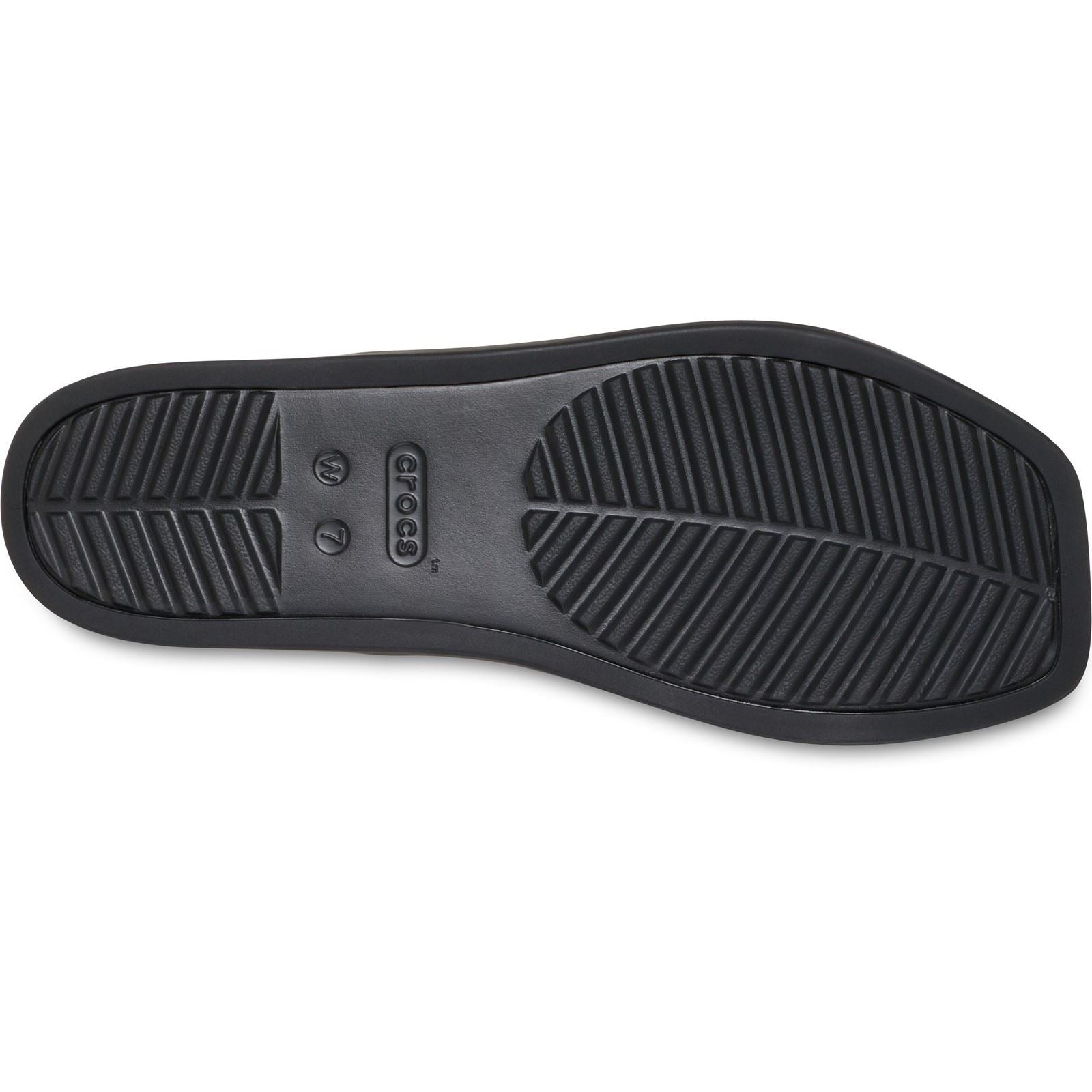 Crocs Miami Toe Loop Sandales Noires Pour Femmes En Eva