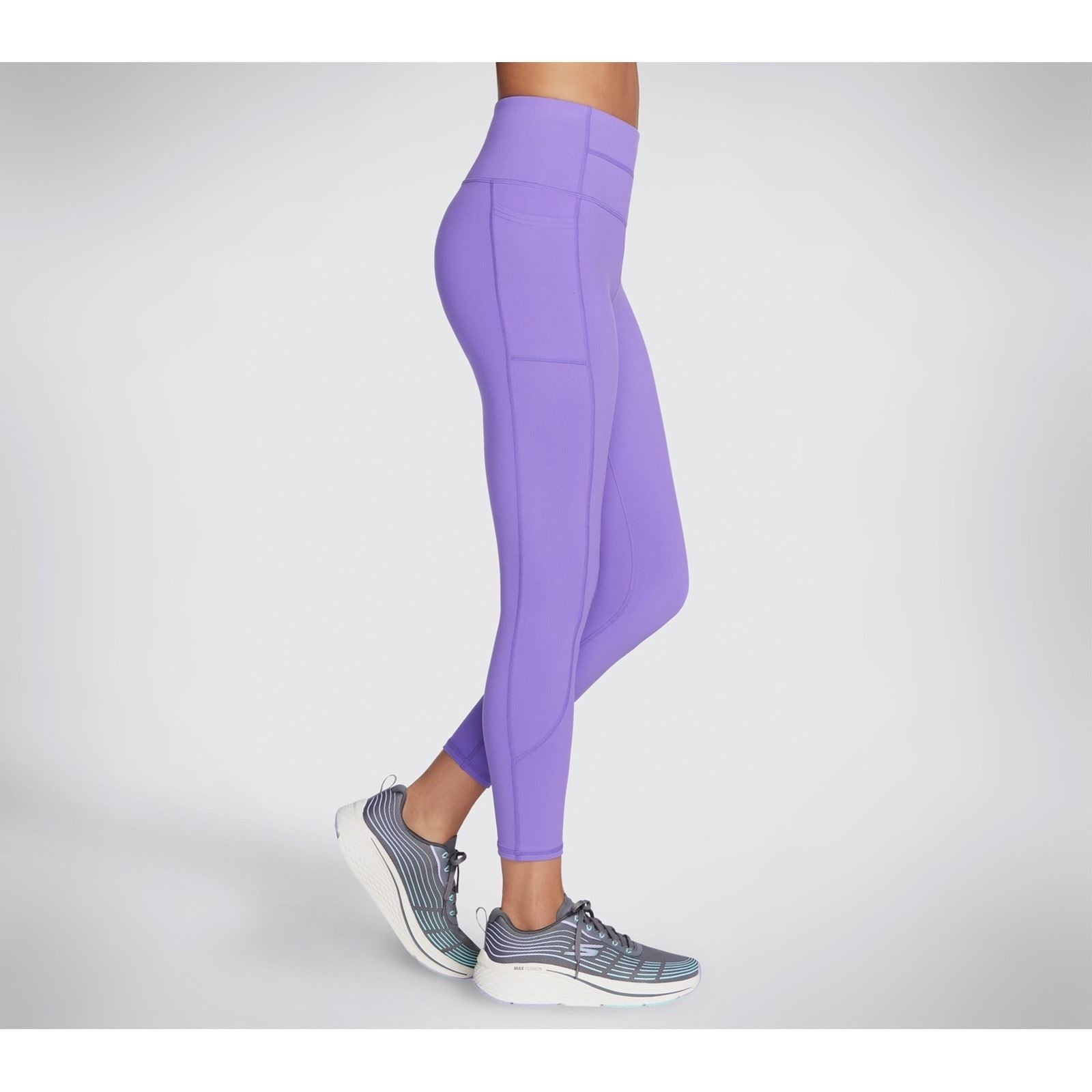Skechers Performance GOWALK Wear High-Waisted 7/8 Leggings De Sport En Nylon Pour Femmes Roses