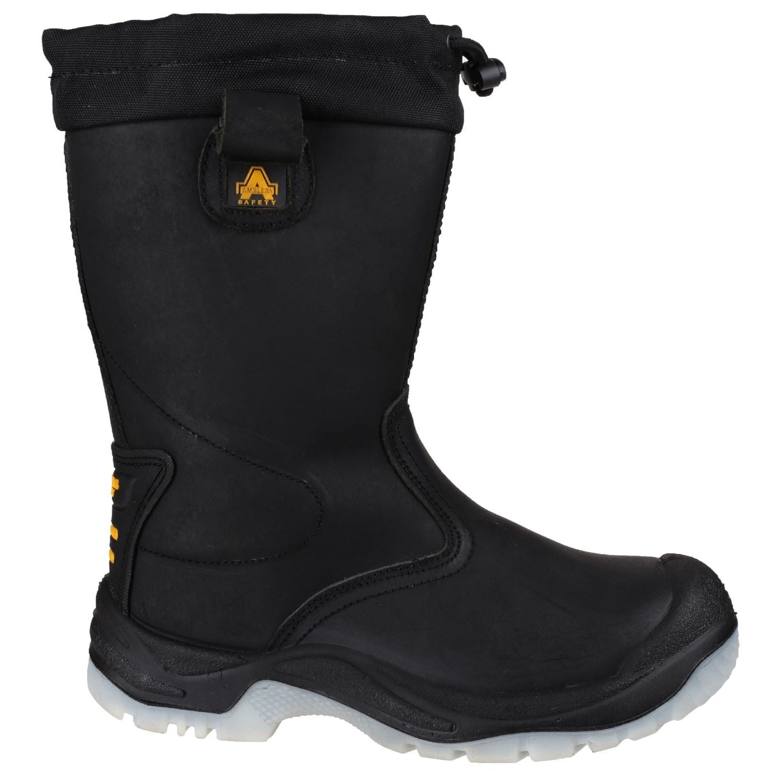 Amblers Safety Bottes De Sécurité Noires En Cuir Fs209