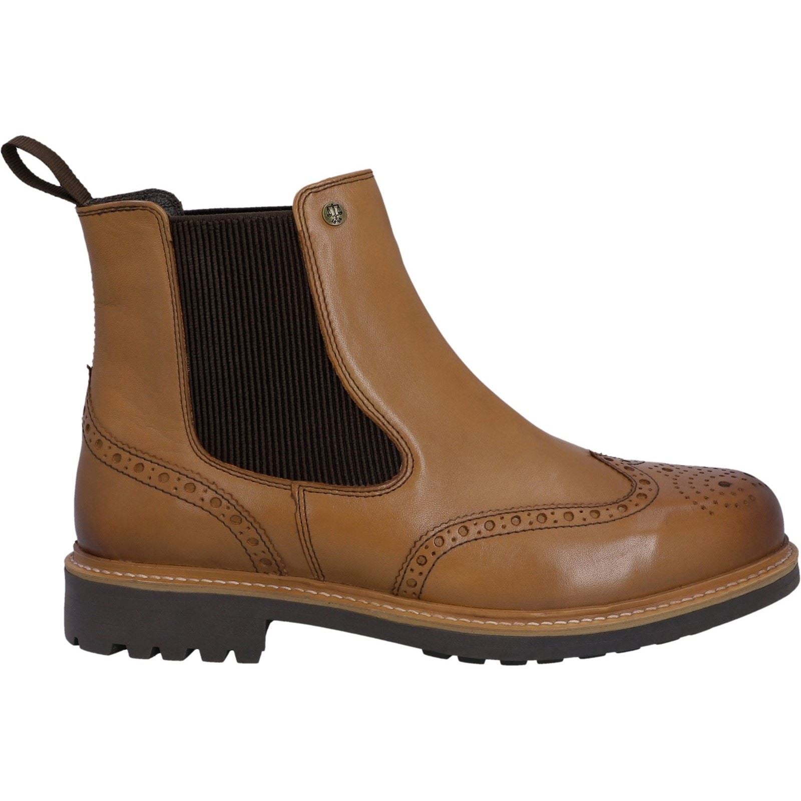 Hunter Cawdor Bottes En Cuir Pour Homme Marron Clair