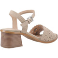 Hush Puppies Lacie Sandales Pour Femme En Daim Taupe.