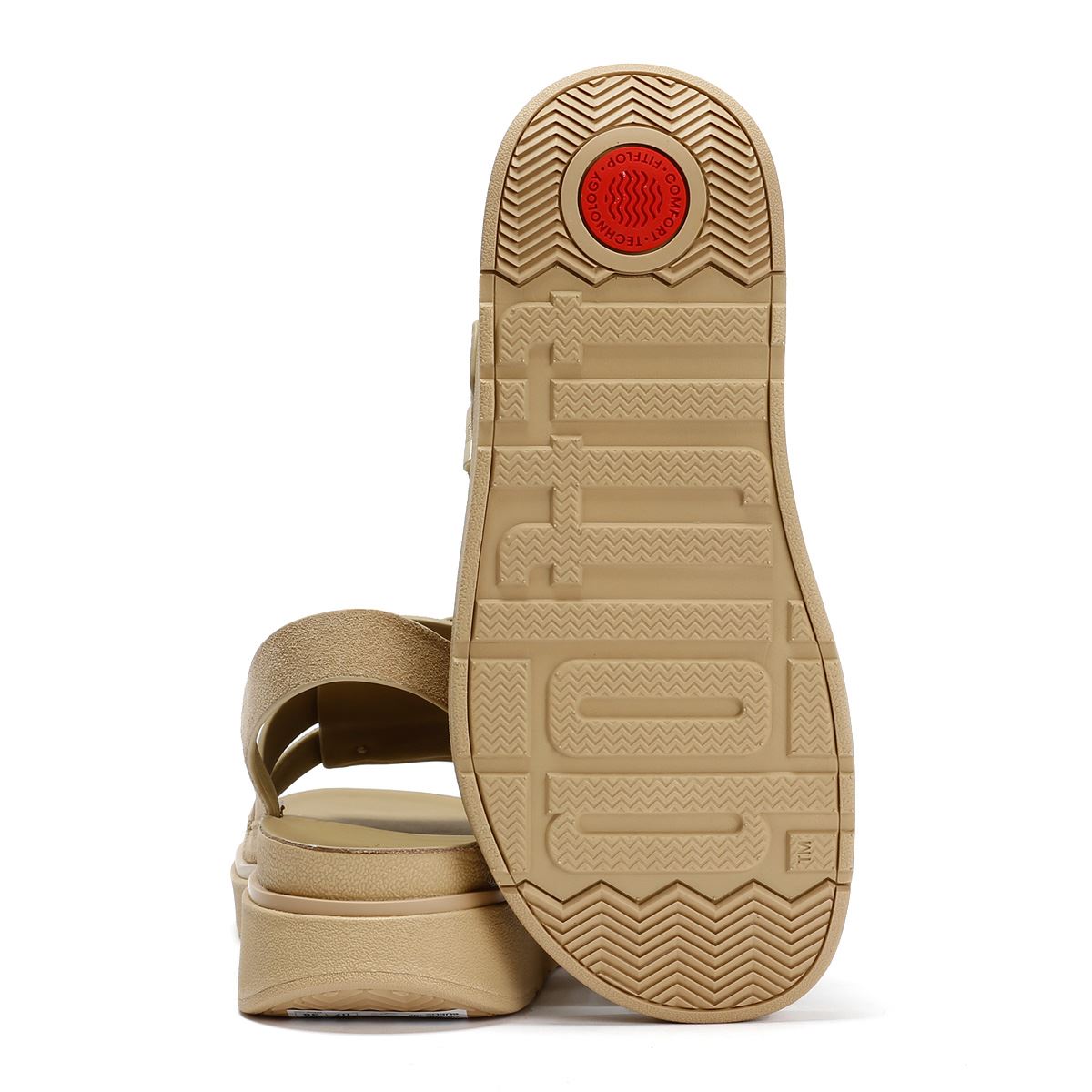 FitFlop GEN-FF Sandales Marron Pour Femmes En Cuir Suédé