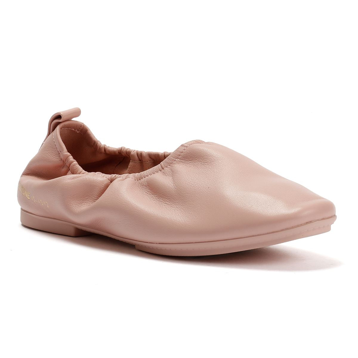 FitFlop X Pantone Delicato Ballerina Chaussures En Cuir Roses Pour Femmes