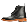 Chapman & Moore Walter Brogue Bottes En Cuir Pour Hommes Marron