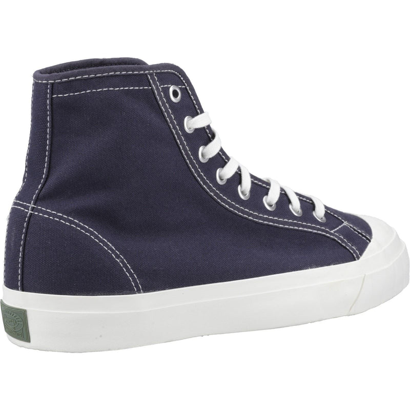 Superga 3192 Campionato Basket Bottes Bleu Gris Foncé Pour Homme 100% Coton