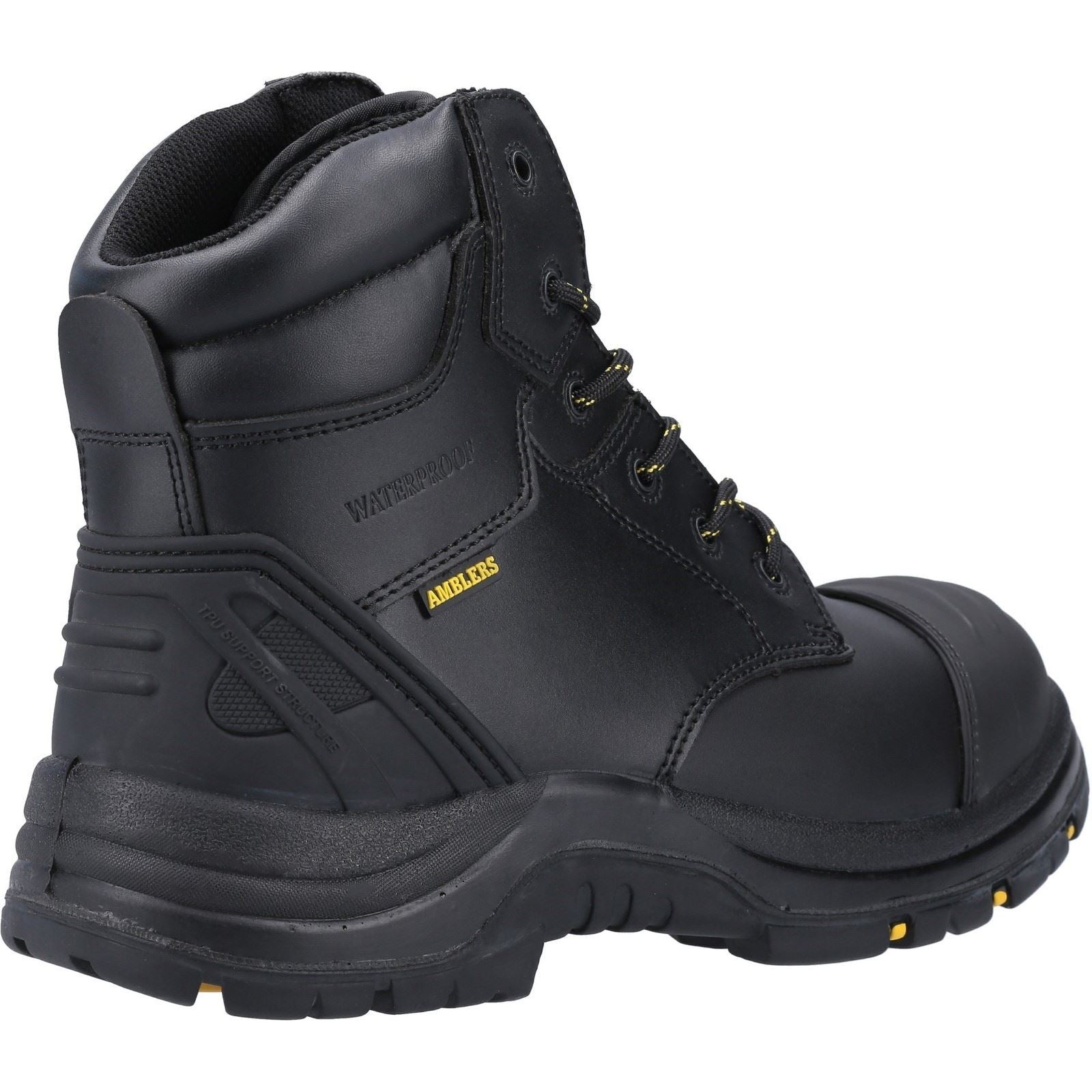 Amblers Safety Bottes De Sécurité En Cuir Noir As305C Winsford