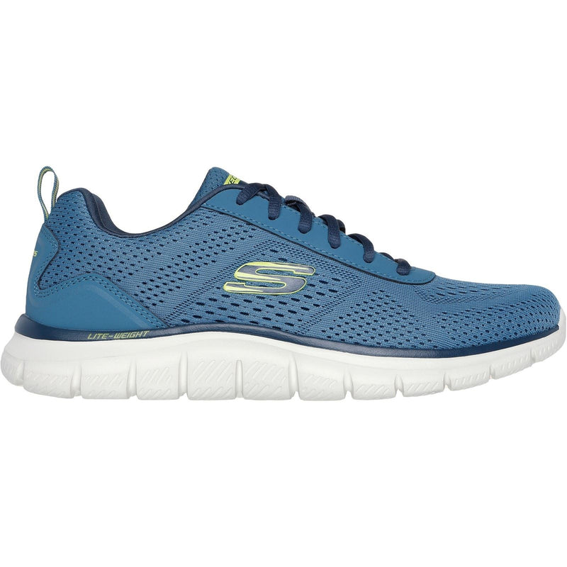 Skechers Track Leshur Baskets Homme En Synthétique De Couleur Ardoise