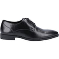 Hush Puppies Ezra Chaussures En Cuir Noir À Lacets Pour Hommes