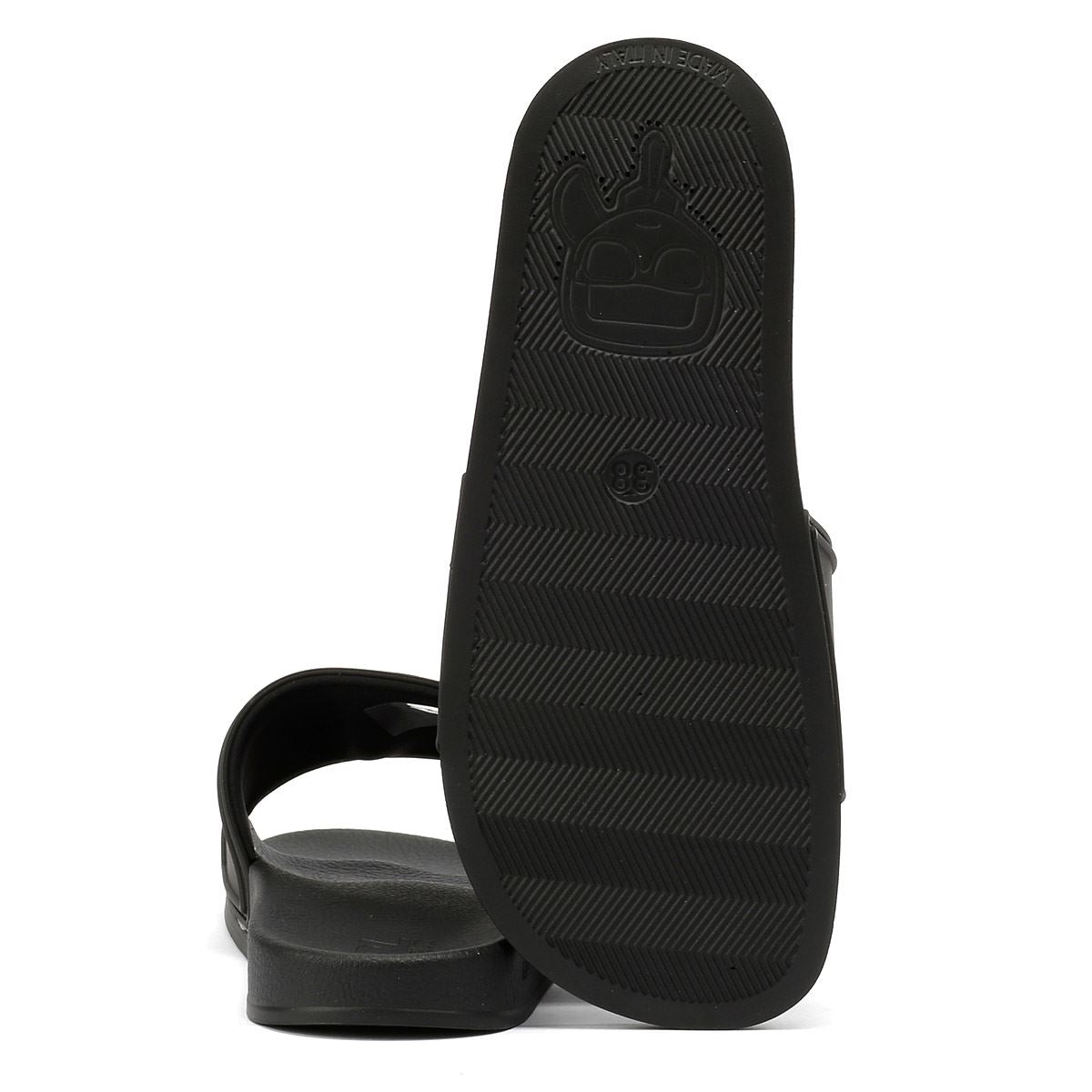 Karl Lagerfeld Kondo 2.0 Karl NFT Sandales Noires Pour Femmes