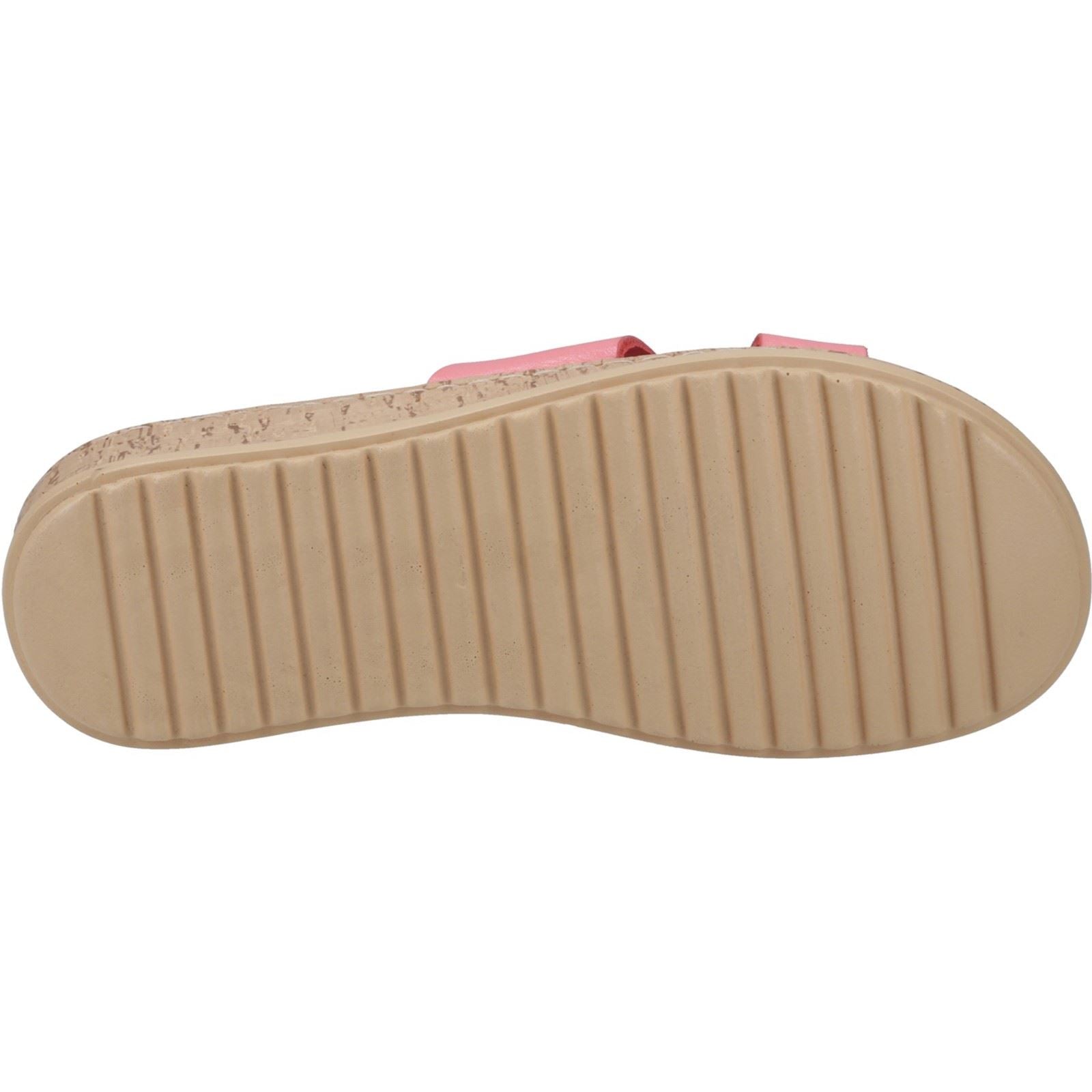 Hush Puppies Eloise Sandales En Cuir Pour Femmes, Couleur Corail