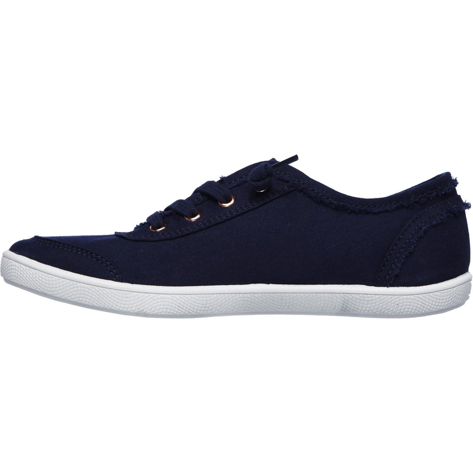 Skechers BOBS B Cute Baskets En Coton Pour Femmes, Couleur Marine