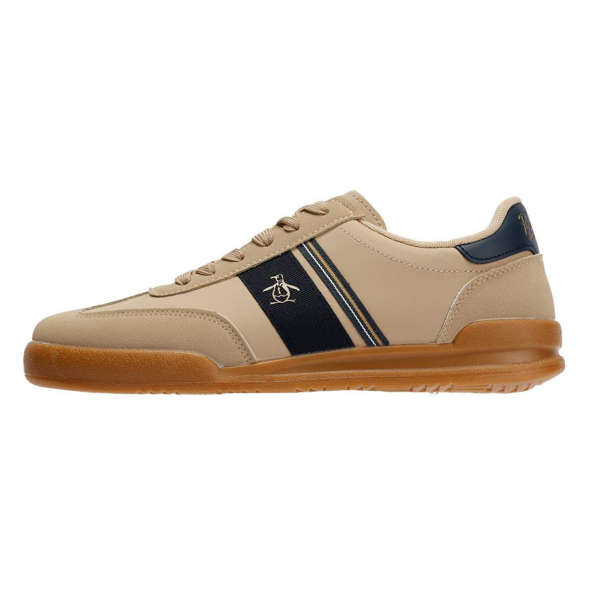 Penguin Gaz Baskets Beiges Pour Hommes