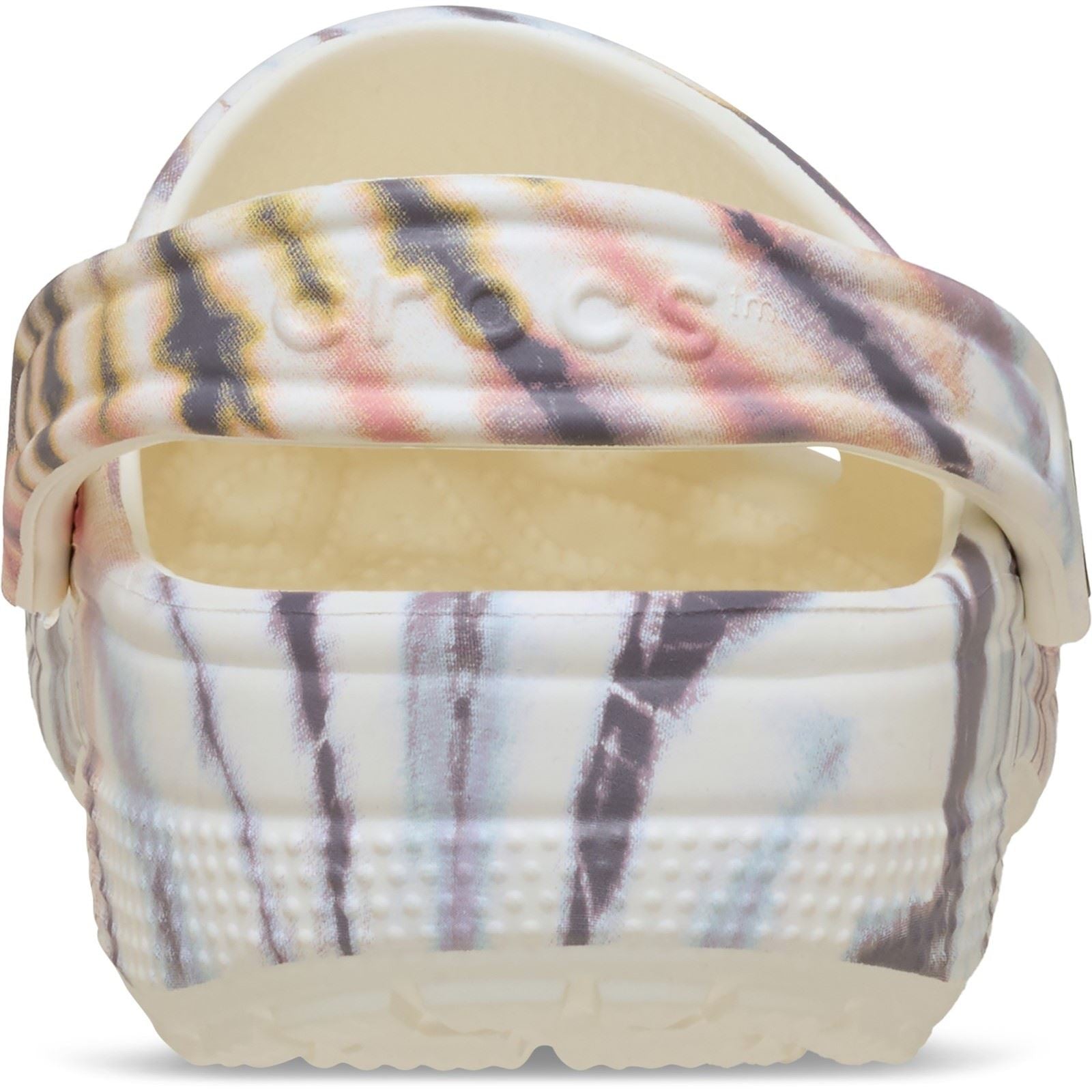 Crocs Classic Tie Dye Clog Sabots Thermoplastiques Femmes Chalk/Multi