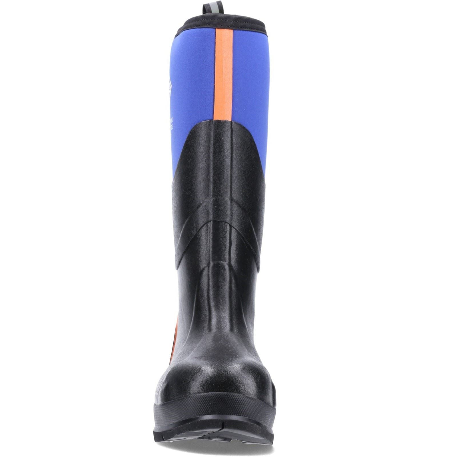 Muck Boots Chore Max S5 Bottes En Caoutchouc Bleu/orange Wellington
