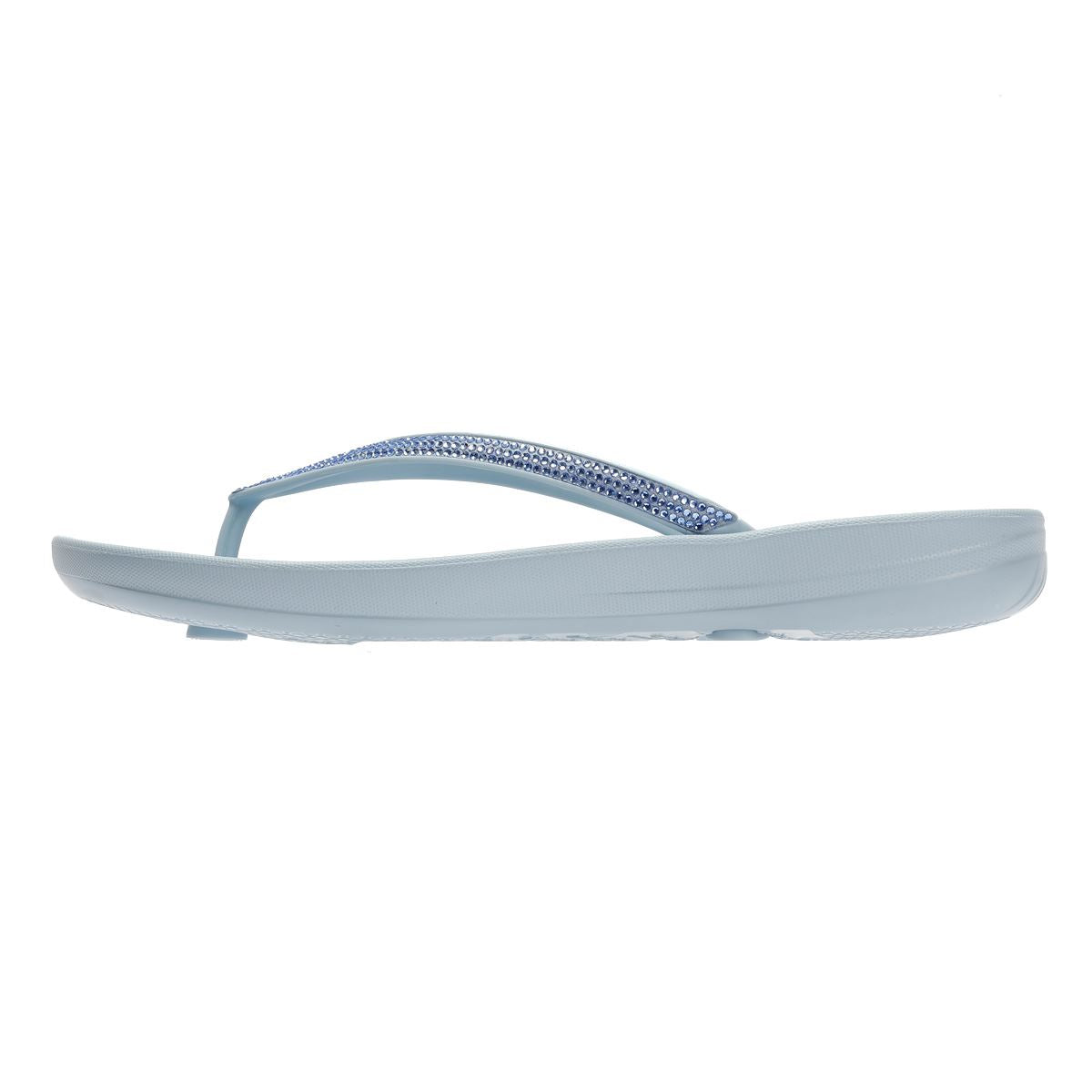 FitFlop Iqushion Sparkle Tongs Bleues Pour Femmes