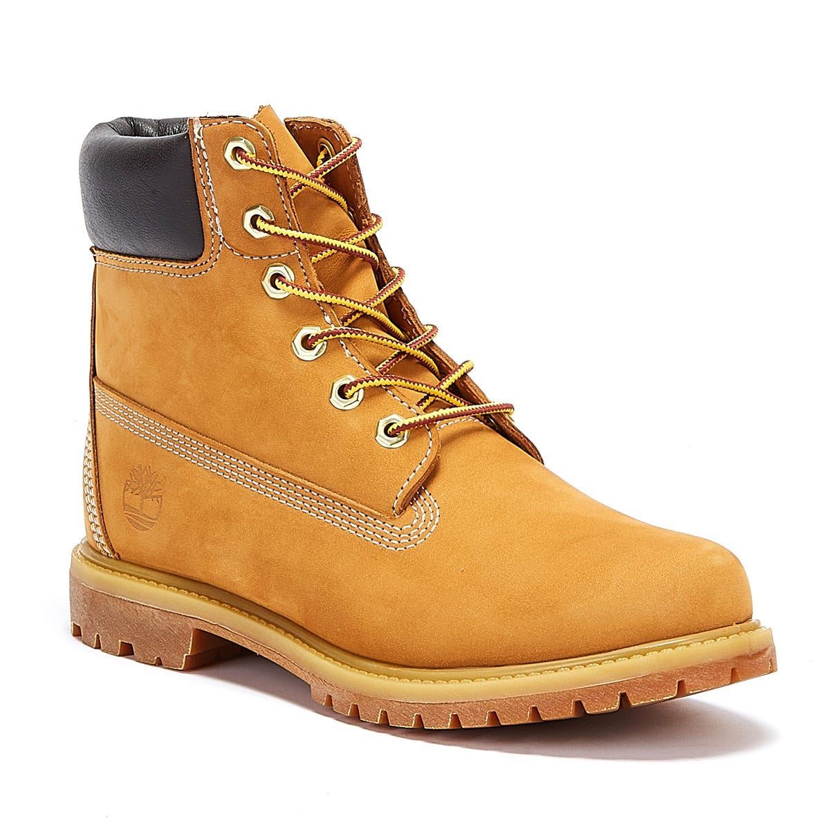 Timberland 6 Inch Premium Womens Tan Boot