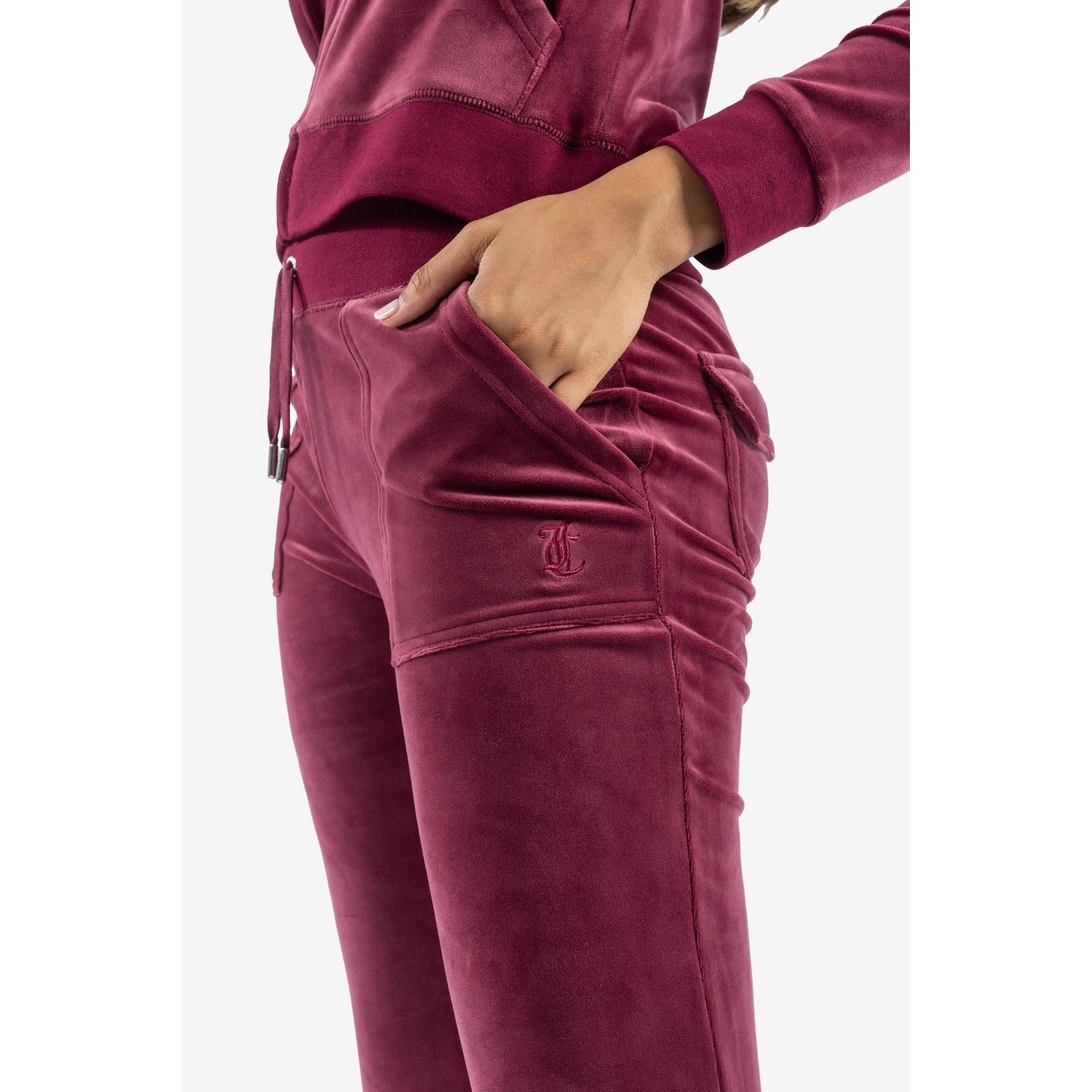 Juicy Couture Del Ray Pant Jogging Femme Rouge En Polyester