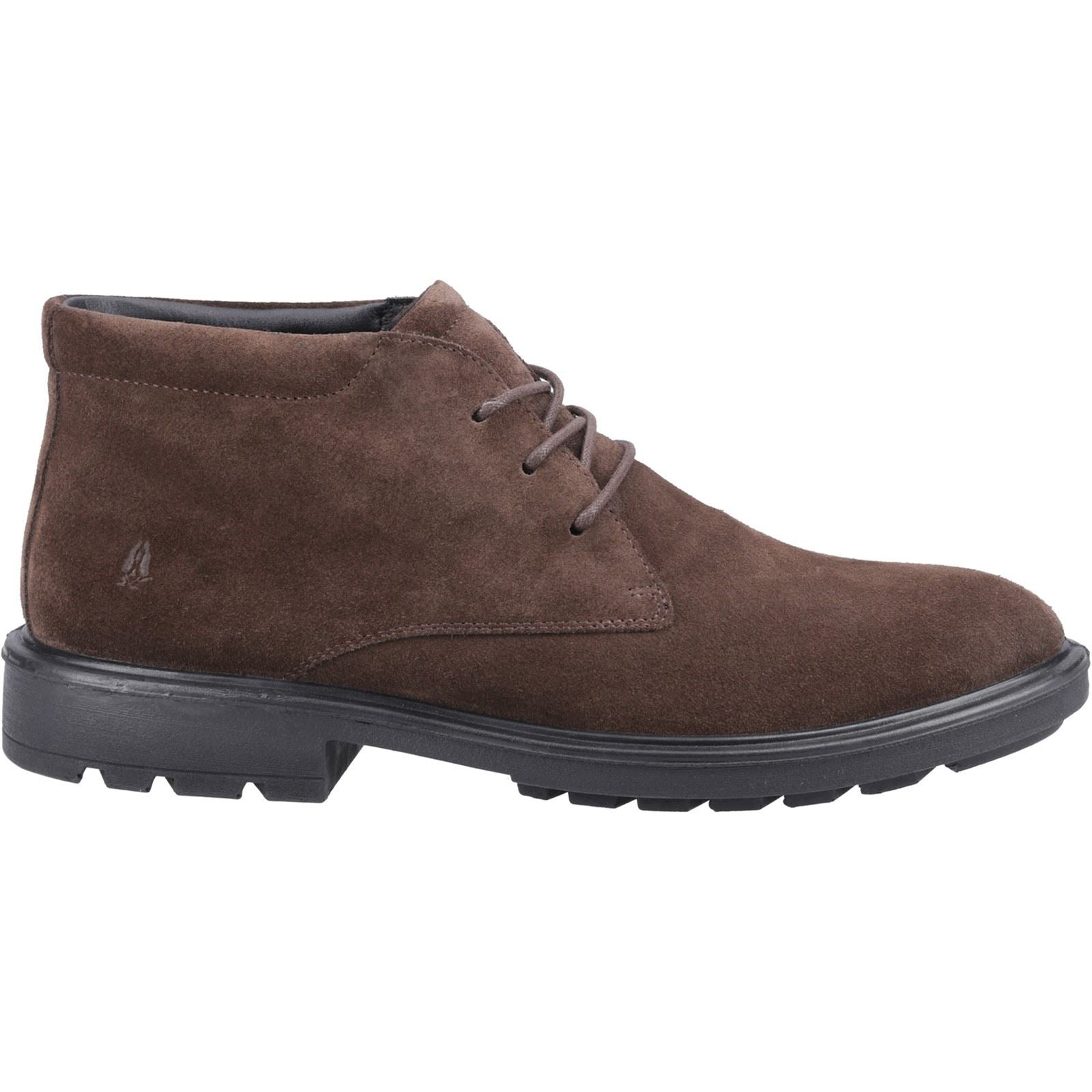 Hush Puppies Marsden Bottes De Cheville Brunes Pour Homme En Daim