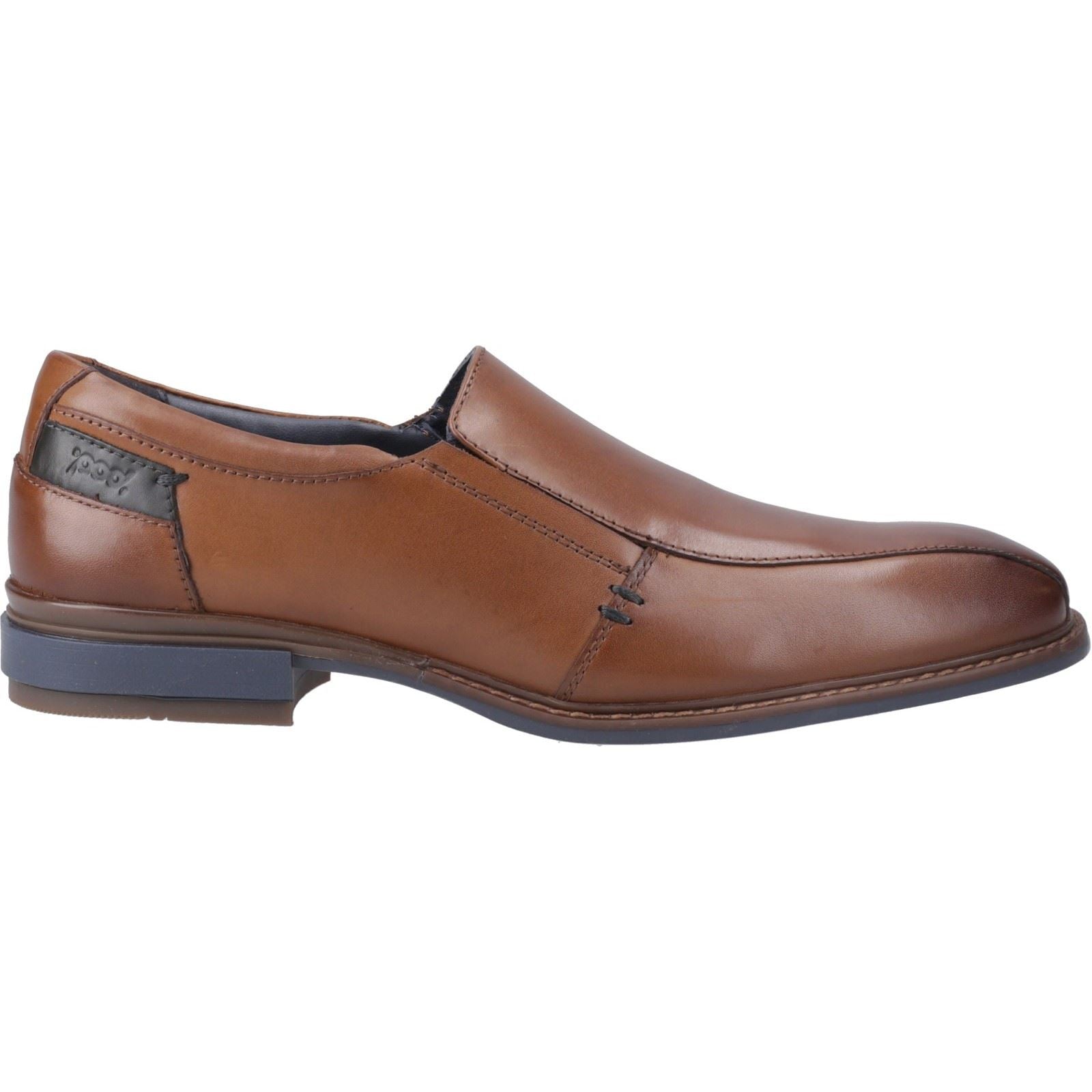 Pod Spear Chaussures En Cuir Pour Hommes Slip-On Couleur Cognac