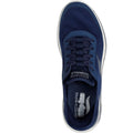Skechers Arch Fit 2.0 Simplicity 2 Baskets Homme En Toile Bleu Marine