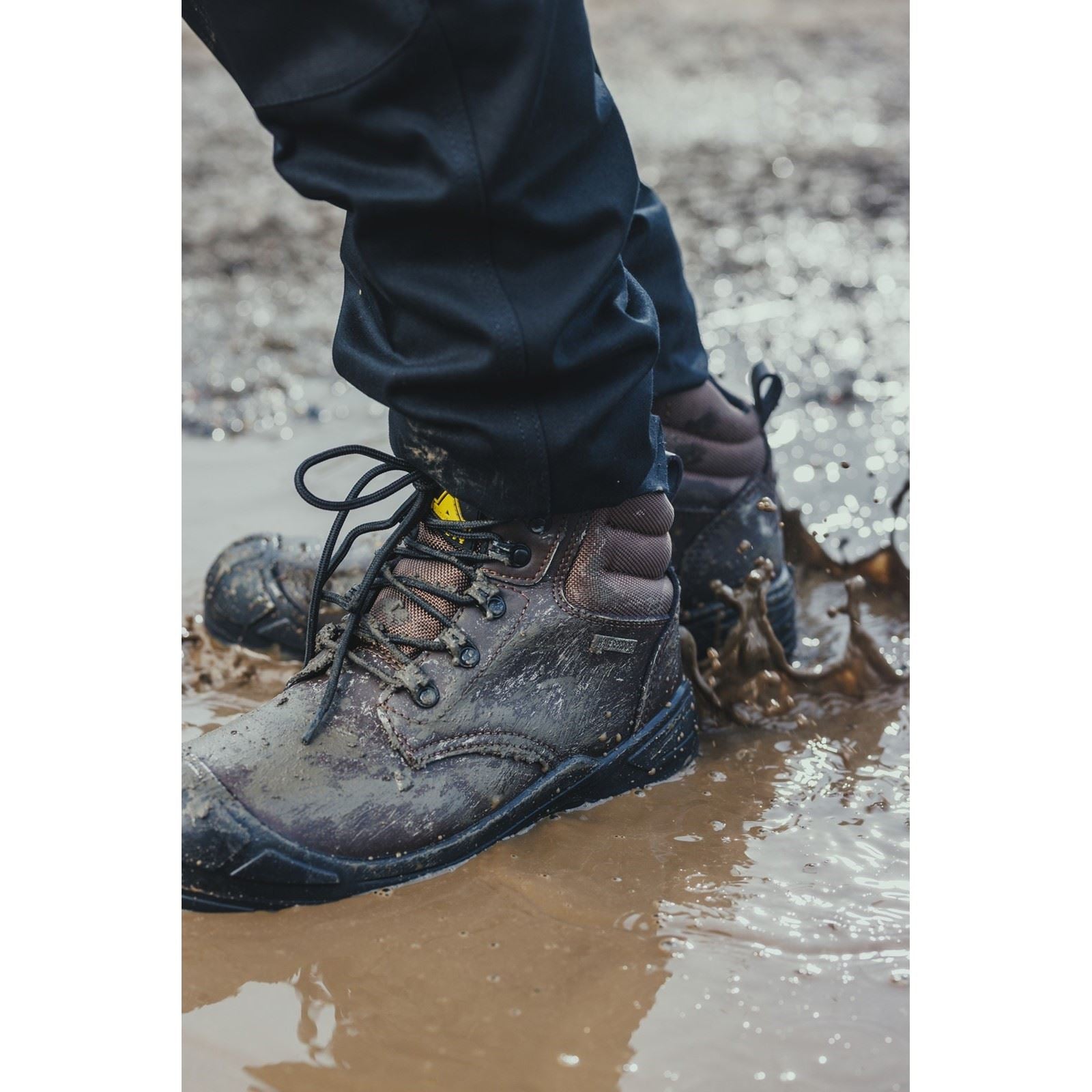 Amblers Safety Deux Cent Quarante Et Un Bottes De Sécurité En Cuir Marron